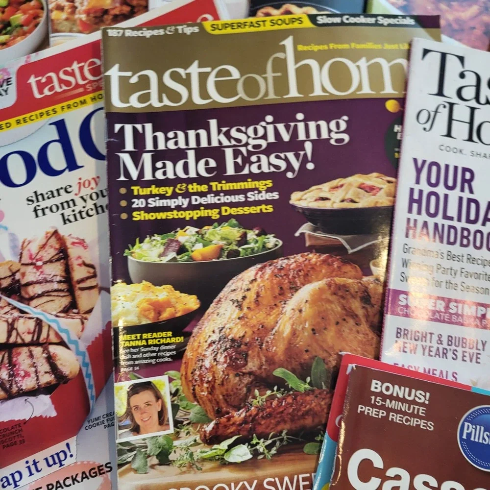 Taste of Home Pillsbury Magazine Lot 12 Holiday Summer Italian Recipes Casserole